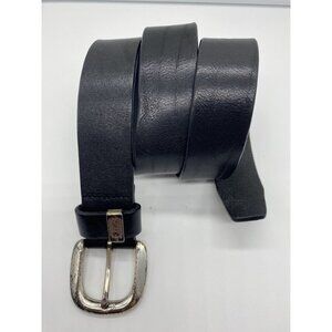 Fossil Black Genuine Leather Belt Men's Size M End -End 35.5"